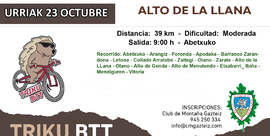 Ruta: Alto de la LLana
